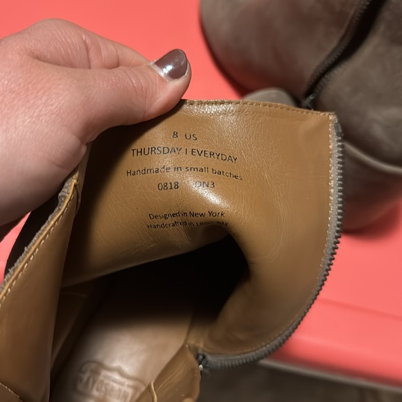 Highline Taupe Thursday Boots - Picture 6 of 8